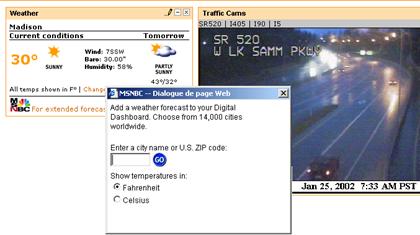 EIP : Vue de webpart � partir d'un browser